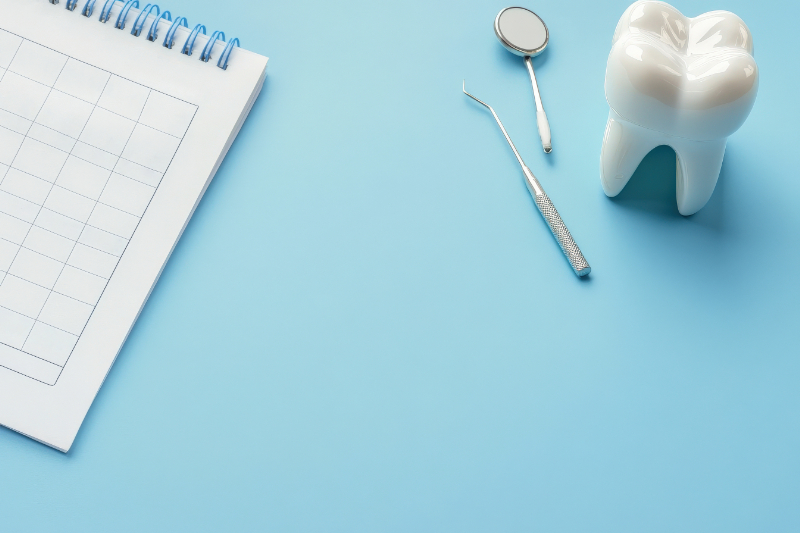 ホワイトニングのスケジュールのイメージ