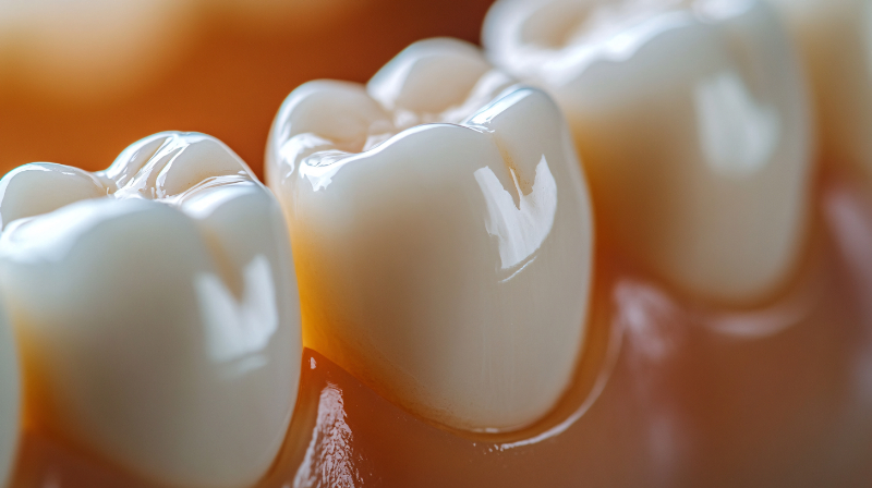 審美性に優れたセラミックの歯