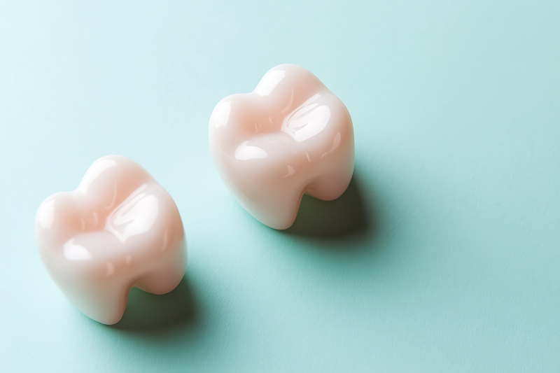 見た目にはわからない初期の虫歯になった歯