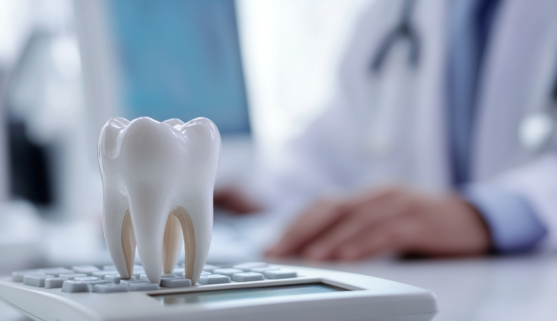 根管治療にかかる費用のイメージ