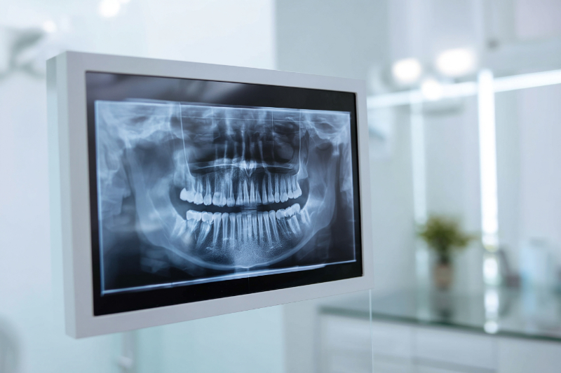 レントゲンを確認するイメージ