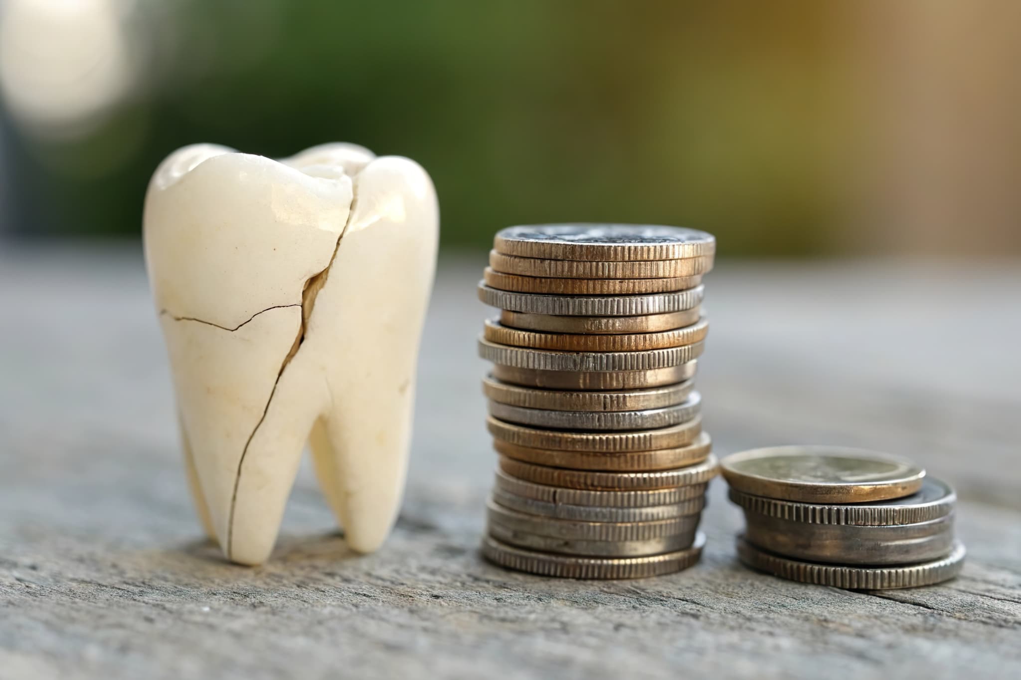 セラミックの歯が割れたときの治療方法と費用のイメージ